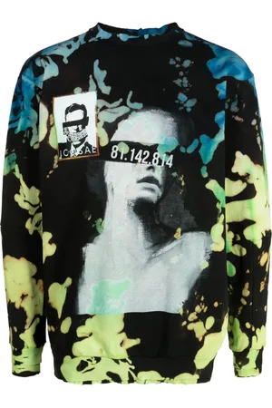 Stain Shade Sweat en coton à effet délavé
