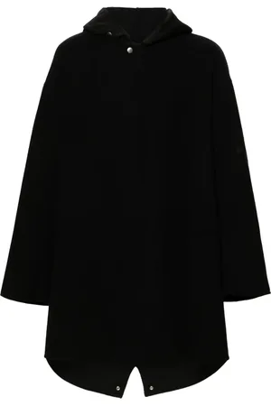 Jil Sander Parka à logo en jacquard