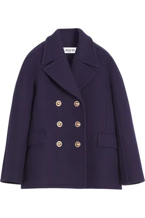 Lanvin Caban en laine à boutonnière croisée