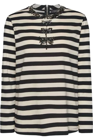 Elena Miro T-shirt à rayures