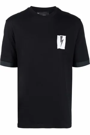 Neil Barrett T-shirt Flag Bolt