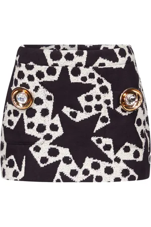 AREA Minijupe en jacquard