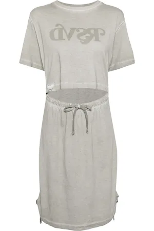 Izzue Robe à logo imprimé