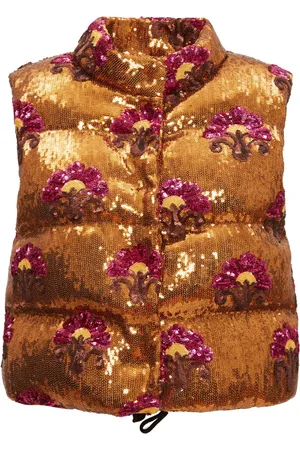 La DoubleJ Gilet Bonbon à design matelassé
