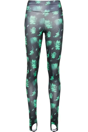 Chopova Lowena Legging Neon à imprimé graphique