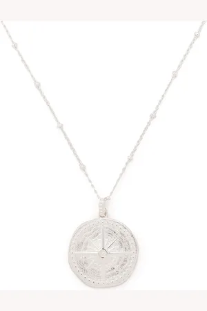 Dower and Hall Collier à pendentif gravé