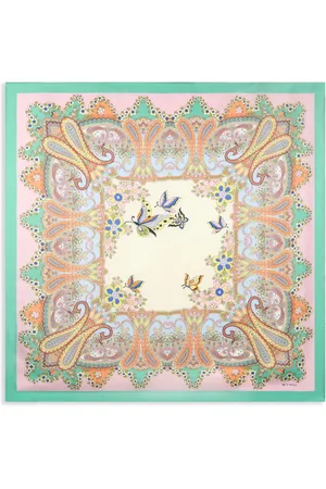 Etro Foulard en soie à fleurs