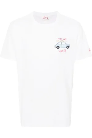 MC2 SAINT BARTH T-shirt en coton à logo brodé