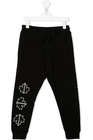 Dsquared2 Pantalon de jogging en coton à logo imprimé