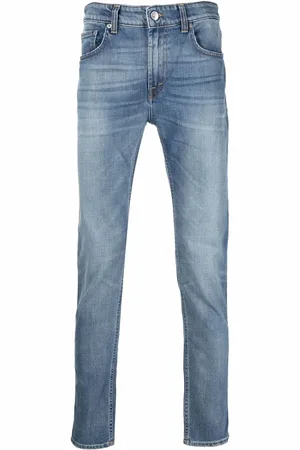 DEPARTMENT 5 Jean slim à effet délavé