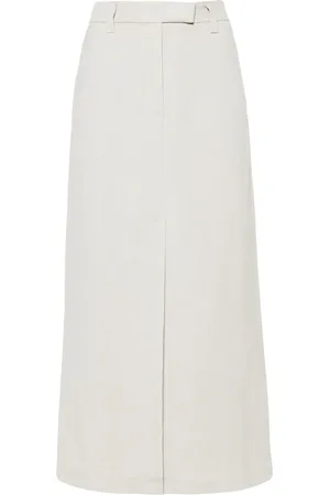 Brunello Cucinelli Jupe mi-longue