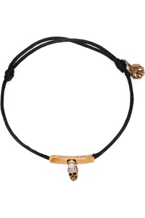 Alexander McQueen Bracelet à breloque tête de mort