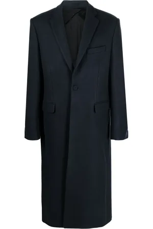 424 FAIRFAX Manteau boutonné à design en feutre