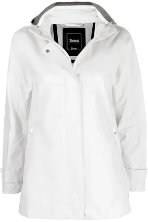 HERNO Veste en lin à capuche