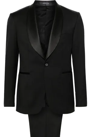 TAGLIATORE Costume à bords en satin