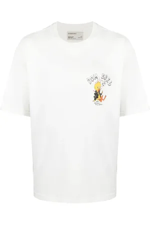 DOMREBEL T-shirt Empty en coton