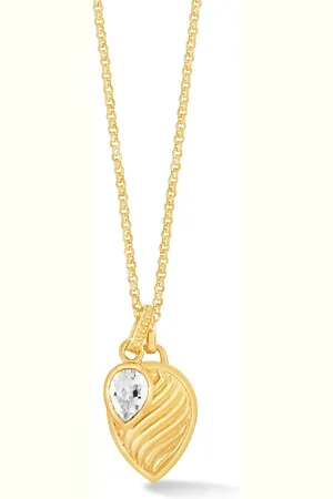 Dower and Hall Collier à pendentif gravé