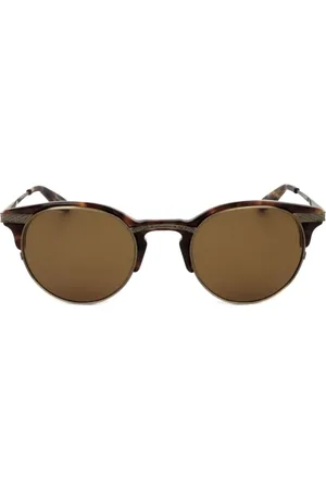 Barton Perreira Lunettes de soleil Roux