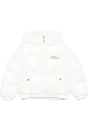 Moschino Veste à logo brodé