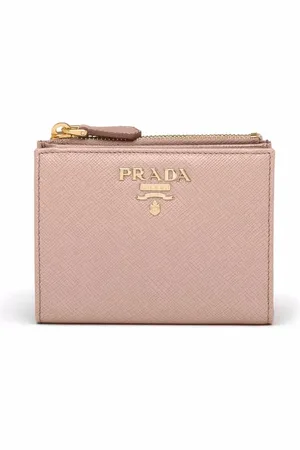 Prada Petit portefeuille en cuir Saffiano