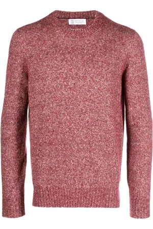 Brunello Cucinelli T-shirt chiné à col rond