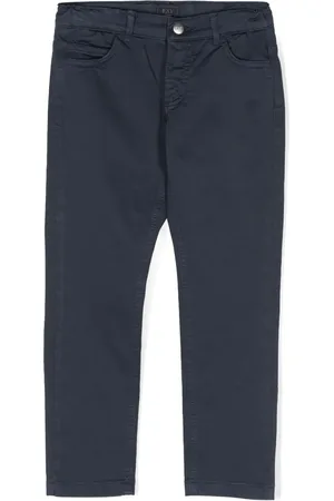 FAY Pantalon chino à coupe droite