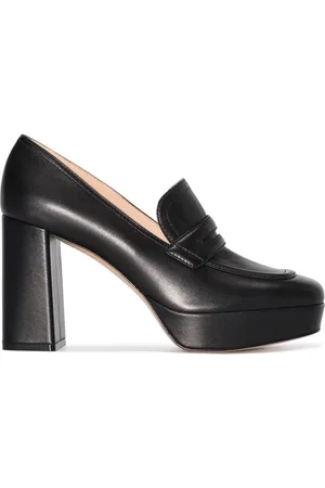 Gianvito Rossi Mocassins en cuir à plateforme 100 mm