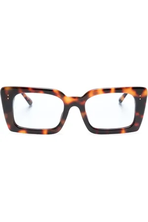 Linda Farrow Lunettes de soleil à monture rectangulaire
