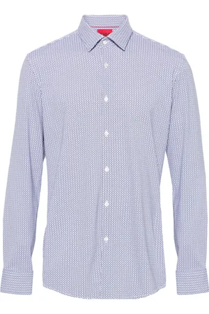 HUGO BOSS Chemise en jersey à manches longues