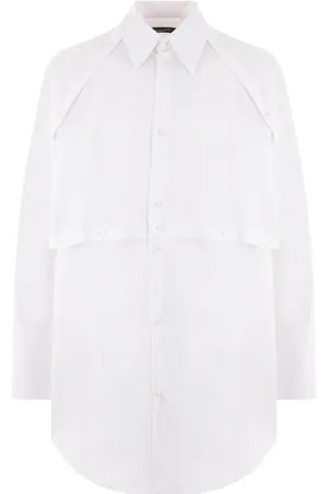 Federico Cina Chemise en coton à design superposé