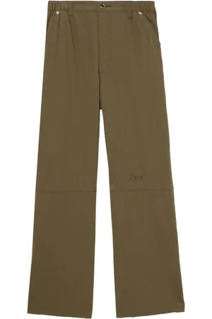 Izzue Pantalon à logo brodé