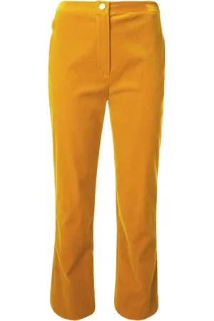 CHANEL Pantalon droit en velours