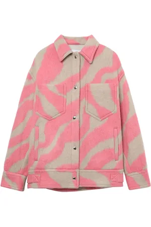 IRO Veste Edwina à motif zébré