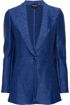 Giorgio Armani Blazer à motif en jacquard
