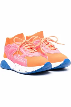Stella McCartney Baskets-chaussettes à design colour block