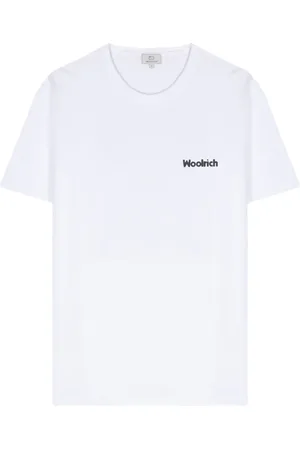 Woolrich T-shirt à logo en caoutchouc