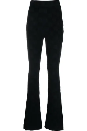 AMBUSH Pantalon évasé à taille haute