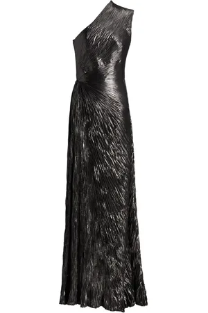 Ralph Lauren Robe froncée Hadlea à finition mousseline