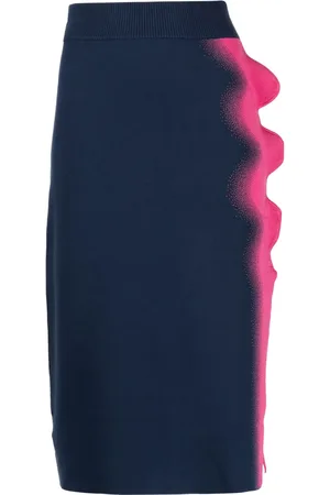 PH5 Jupe mi-longue Elsa à taille haute
