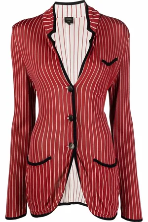 Jean Paul Gaultier Blazer à fines rayures (1991)