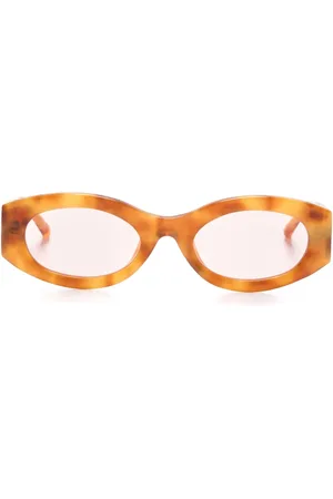 Linda Farrow X The Attico lunettes de soleil Berta à monture ovale