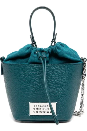 Maison Margiela Sac à dos colour block à patch logo