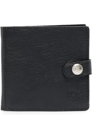 IL BISONTE Portefeuille pliant à logo embossé