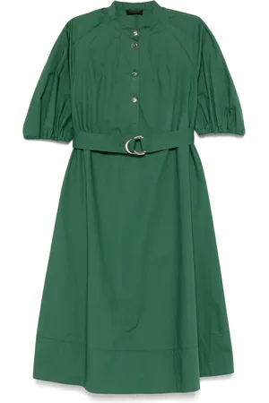 Liu Jo Robe en popeline à coupe mi-longue