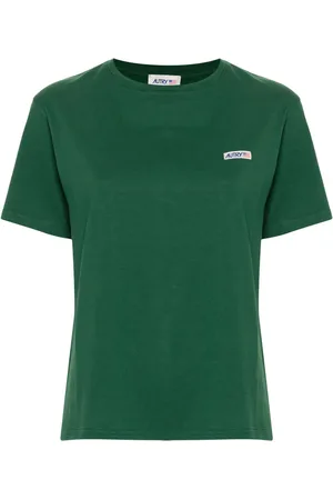 Autry T-shirt en coton à patch logo