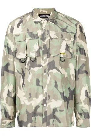 MOSTLY HEARD RARELY SEEN Chemise ample à imprimé camouflage