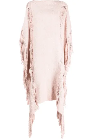 Voz Poncho drapé à franges