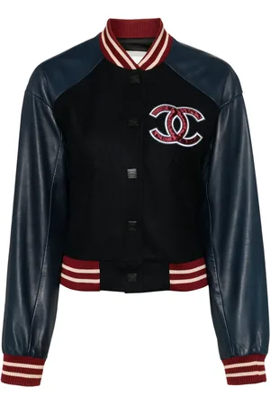 CHANEL Veste bomber Spring Letterman (2004)