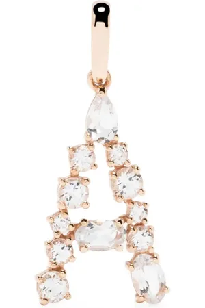 Brumani Pendentif en or 18ct serti de topazes blancs