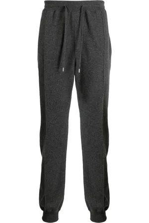 Dunhill Pantalon de jogging en cachemire à lien de resserrage